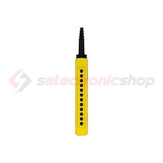 Darukapcsoló ház 12-pozíció IP65 műanyag sárga vezérlőáramköri Harmony XAC Schneider - XACA12