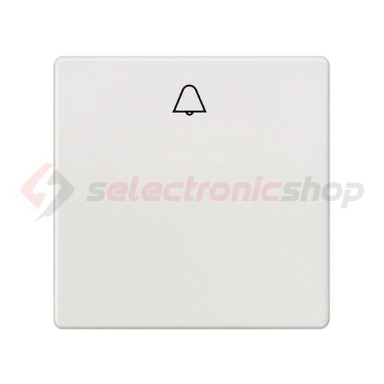 Delta I-System billentyű titánfehér egyes kapcs/nyg.-hoz fehér csengő-jel IP20 műanyag SIEMENS - 5TG6207