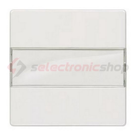 Delta I-System billentyű titánfehér egyes kapcs/nyg.-hoz fehér üres-jel  címketartós IP20 SIEMENS - 5TG6210