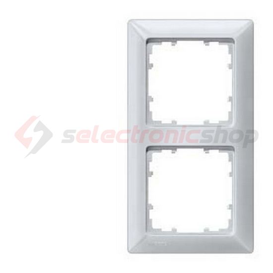 Delta Line 5TG keret 2-es alumínium vízszintes és függőleges műanyag SIEMENS - 5TG2552-3