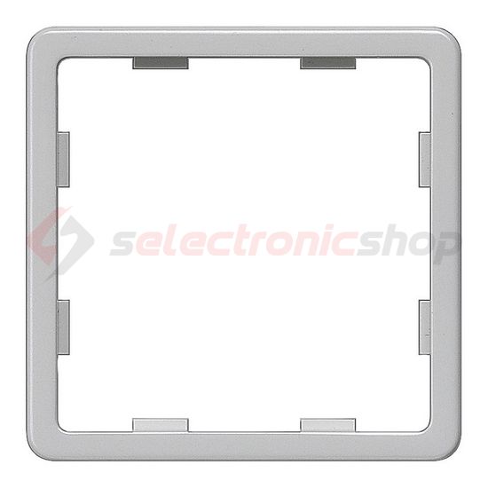 Delta Profil 5TG közteskeret 1-es ezüst vízszintes és függőleges műanyag SIEMENS - 5TG1762