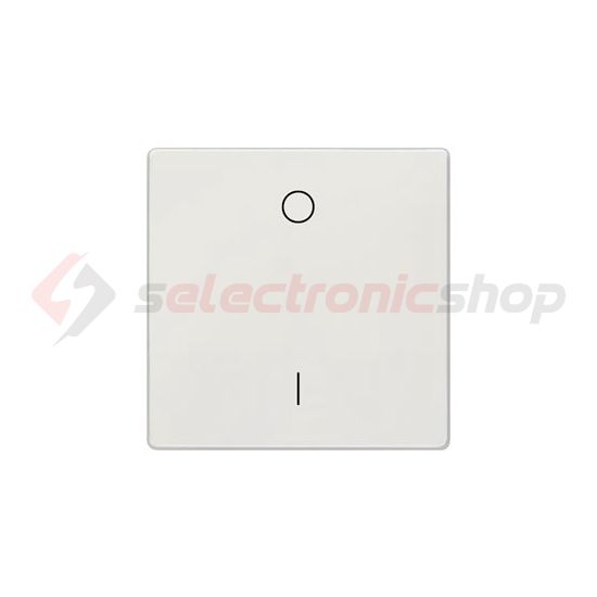 Delta Style billentyű I/O titánfehér egyes kapcs/nyg.-hoz fehér 0 és 1 szám-jel IP20 5TG SIEMENS - 5TG7142