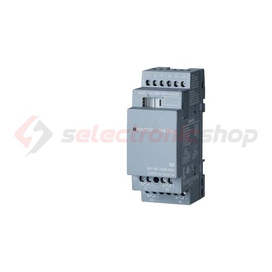 Digitális be- és kimeneti modul DM8 4DI 4DO relé 85-265V/AC 100.0-253V/DC LOGO! SIEMENS - 6ED1055-1FB00-0BA2