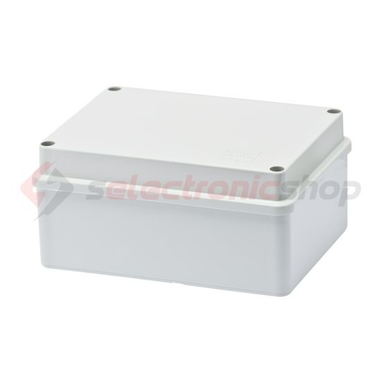 Doboz falonkívüli d29 fém csavarral műanyag 119mm x 159mm-hossz 76mm IP56 szürke 44CE GEWISS - GW44206