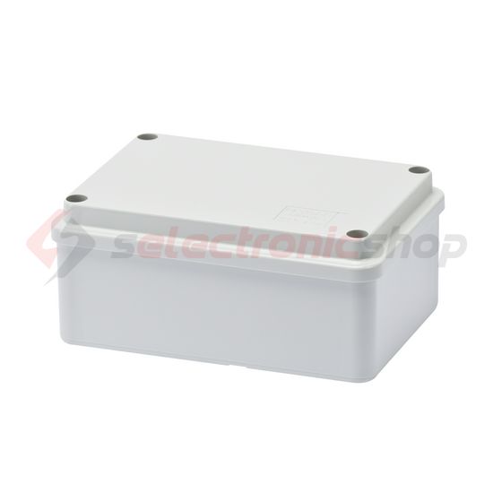 Doboz falonkívüli d29 fém csavarral műanyag 89mm x 129mm-hossz 58mm IP56 szürke 44CE GEWISS - GW44205