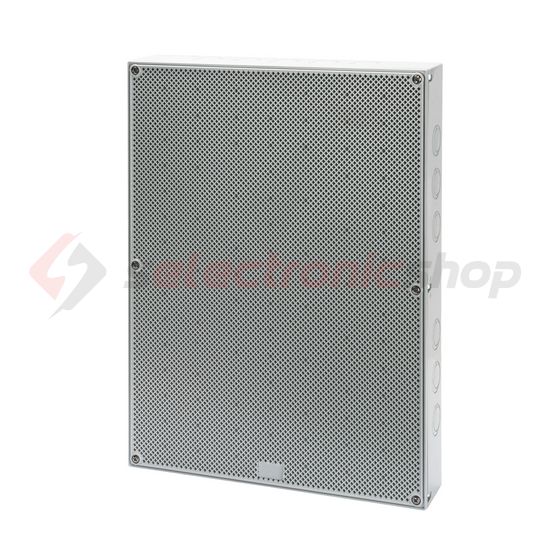 Doboz falonkívüli méhsejtrácsos d23/29 műanyag 300mm x 400mm-hossz 120mm IP41 szürke 42TV GEWISS - GW42010