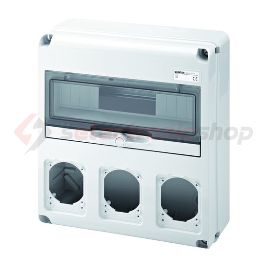 Dugaszoló kiselosztó 3-dugaljhellyel  68Q-DIN GEWISS - GW68005N