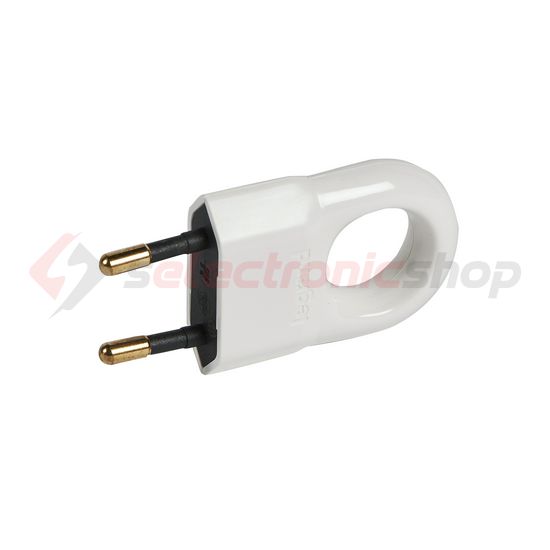 Dugvilla EURO 2P 2.5A egyenes 230V fehér műanyag csavaros IP20 LEGRAND - 050310