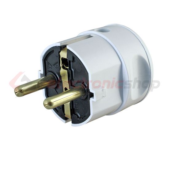 Dugvilla pipa 250V fehér műanyag csavaros IP20 Kopp - 178502007