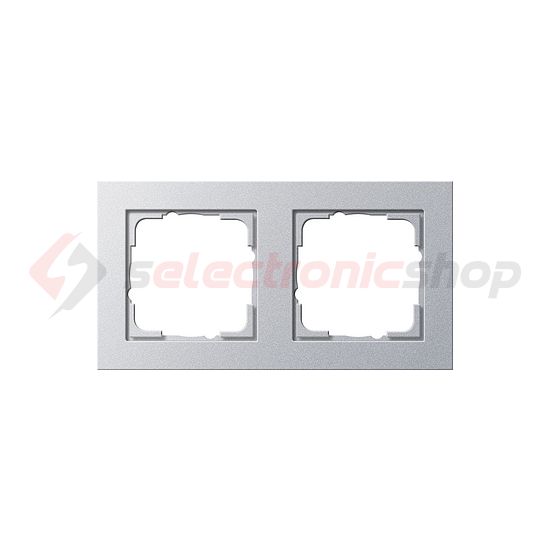 E2 keret 2-es vízszintes és függőleges műanyag alumínium GIRA - 021225