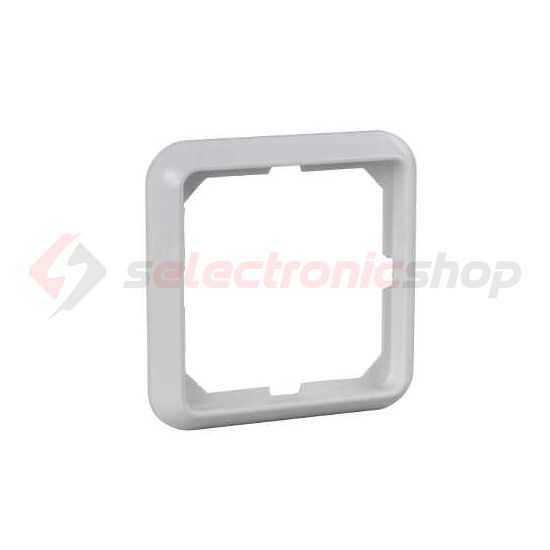 Elso Fashion keret 1-es fehér vízszintes és függőleges műanyag Schneider - 204104