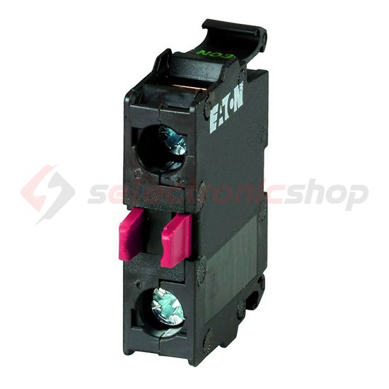 Érintkezőblokk vezérlőkészülékhez alaplapra rádugható 1-ny 6A/AC15/230V csavaros M22-KC01 EATON - 216382