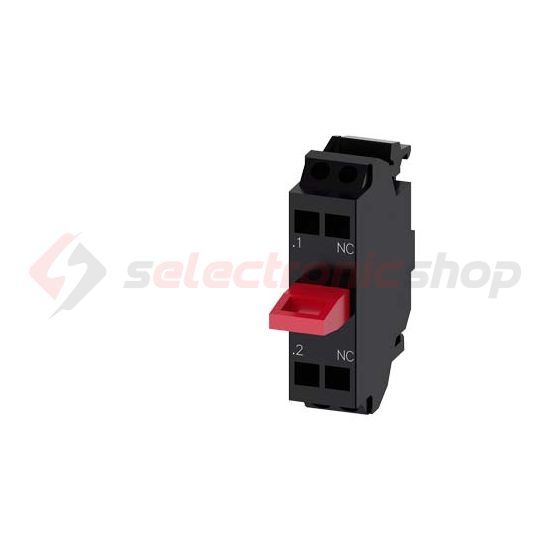 Érintkezőelem vezérlőkészülékhez 1ny 6A/AC15/230V alulra rugószorításos SIRIUS ACT SIEMENS - 3SU1400-2AA10-3CA0