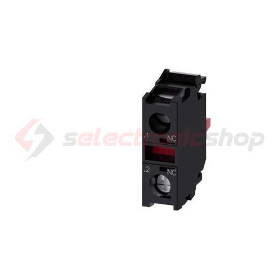 Érintkezőelem vezérlőkészülékhez 1ny 6A/AC15/230V előlapra csavaros SIRIUS ACT SIEMENS - 3SU1400-1AA10-1CA0