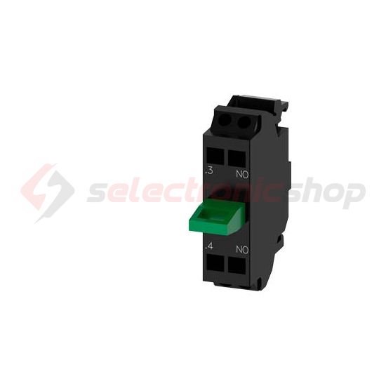 Érintkezőelem vezérlőkészülékhez 1z 6A/AC15/230V alulra rugószorításos SIRIUS ACT SIEMENS - 3SU1400-2AA10-3BA0