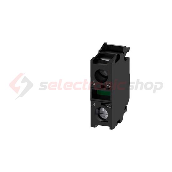 Érintkezőelem vezérlőkészülékhez 1z 6A/AC15/230V előlapra csavaros SIRIUS ACT SIEMENS - 3SU1400-1AA10-1BA0