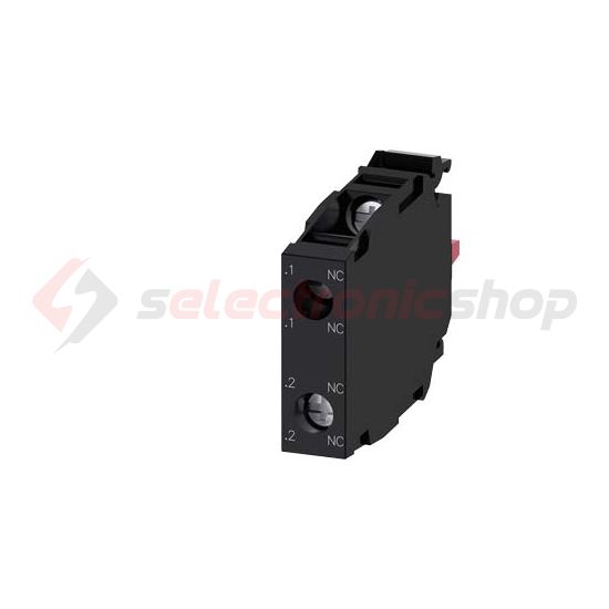 Érintkezőelem vezérlőkészülékhez 2ny 6A/AC15/230V előlapra csavaros SIRIUS ACT SIEMENS - 3SU1400-1AA10-1EA0