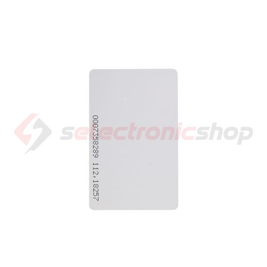 Érintőkártya RFID proximity 125kHz EM vízálló  CON-CARD OVERGATE