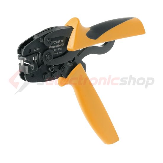 Érvéghüvelyprés 0,14-6mm2 trapéz-présforma mechanikus PZ 6 Roto Weidmüller - 9014350000