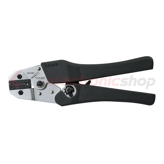 Érvéghüvelyprés 0,5-4mm2 trapéz-présforma mechanikus Haupa - 210763