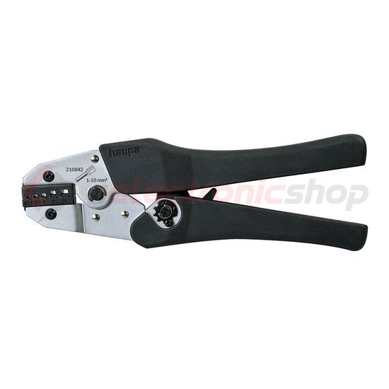 Érvéghüvelyprés 1-10mm2 trapéz-présforma mechanikus Haupa - 210842