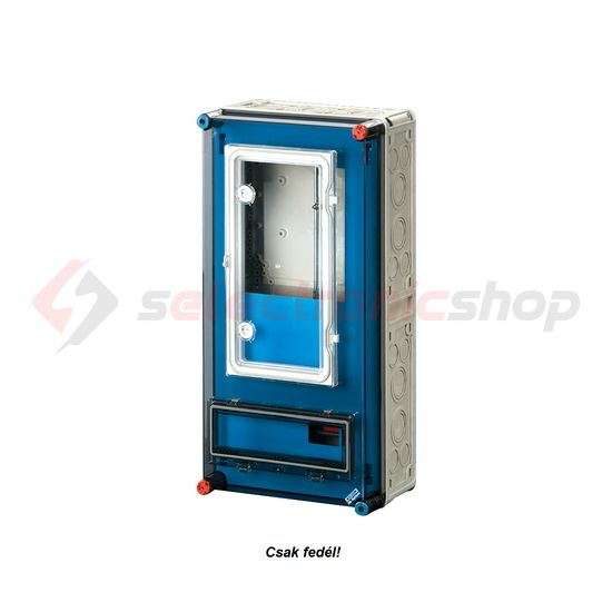 Fedél csapófedeles átlátszó 300mmx 600mmx műanyag Mi 72433 FED Hensel - 1093434