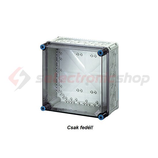 Fedél csavarral tömítéssel átlátszó 300mmx 300mmx műanyag Mi 70200 FED Hensel - 1093404