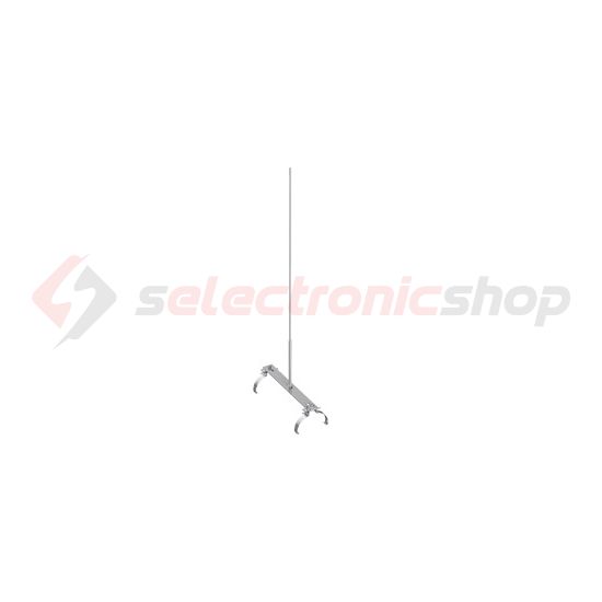 Felfogórúd-tartó kúpcserépre 190-230mm 1350mm alu felfogórúddal csavarbilincs 16mm J.PRÖPSTER - 1255s2