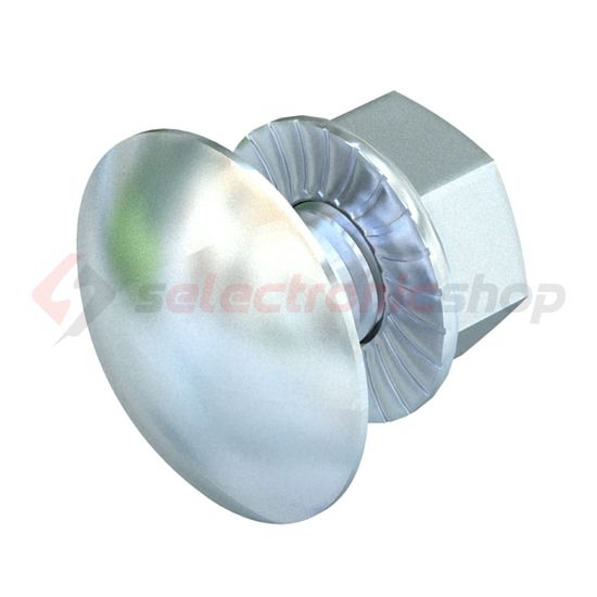 Félgömbfejű csavar kombianyával M 6x 12mm tűzihorganyzott FRSB 6x12 F OBO-BETTERMANN - 6406122