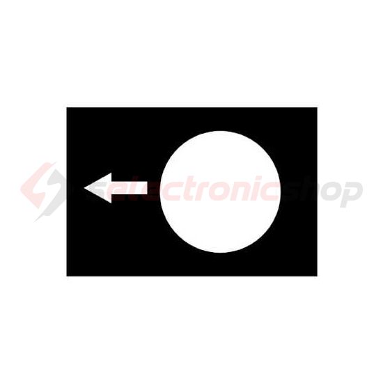 Felirati tábla darukapcsolóhoz