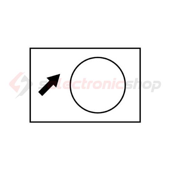 Felirati tábla darukapcsolóhoz