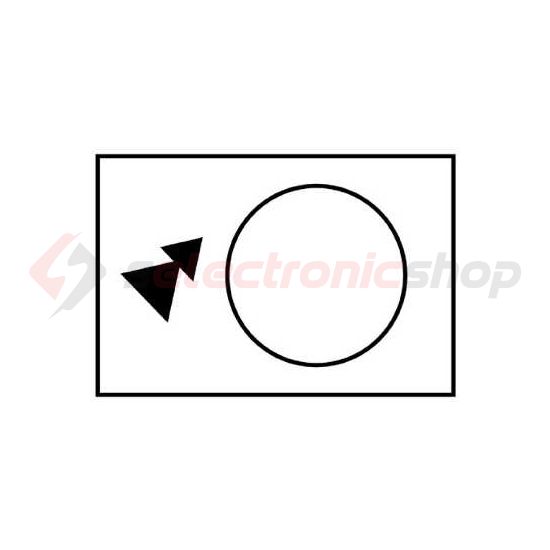 Felirati tábla darukapcsolóhoz