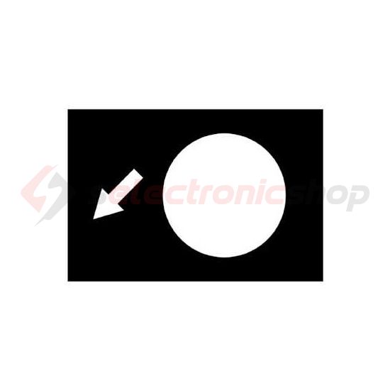 Felirati tábla darukapcsolóhoz