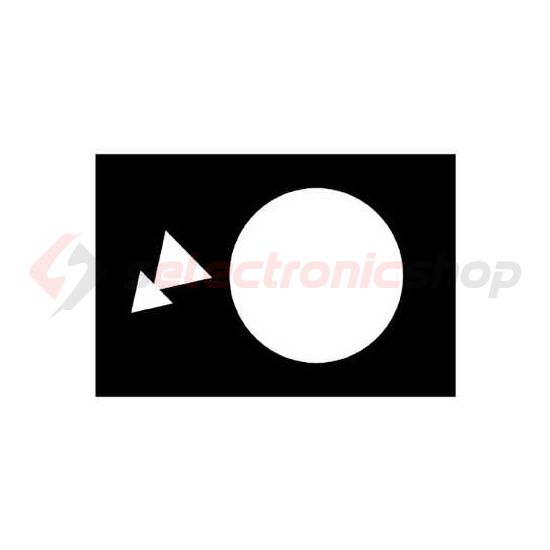 Felirati tábla darukapcsolóhoz