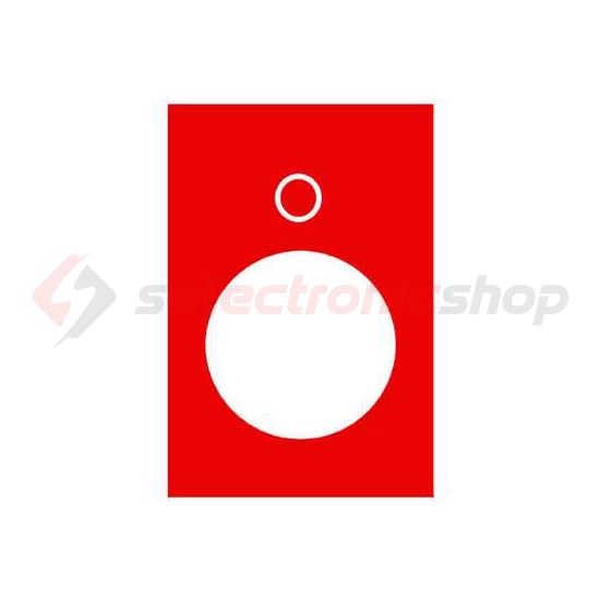 Felirati tábla darukapcsolóhoz STOP