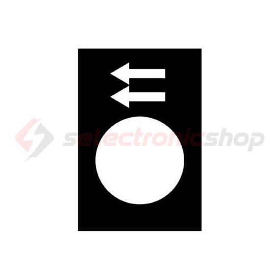 Felirati tábla darukapcsolóhoz