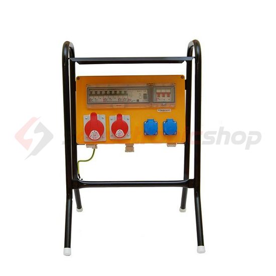 Felvonulási szekrény állványon 2x3P16A/230V 1x5P16A/400V 1x5P32A/400V 63A CSE 103 Csatári Plast - CSP51013103