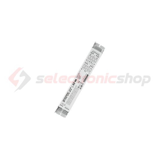 Fénycső előtét 3/4x18W elektronikus 220-240V T26 fém tokozás-ház QT-FIT8 3X18/4X18 LEDVANCE - 4008321294302