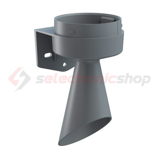 Fényjelző/kürt rögzítőelem IP66 D85mm kürttölcsérrel EvoSIGNAL MIDI WM GY WERMA - 26170003