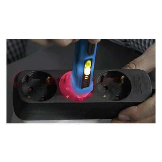 Feszültség teszter érintésmentes 12-1000VAC elemes fény+hangjelzés Pancontrol - VOLTFINDER