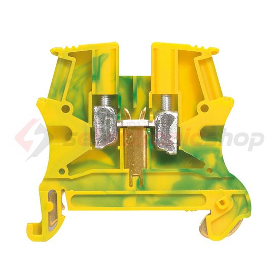 Földelő sorkapocs TS35 1-szint 0.25-2.5mm2/érvéghüvely zöld/sárga csavaros Viking3 LEGRAND - 037170