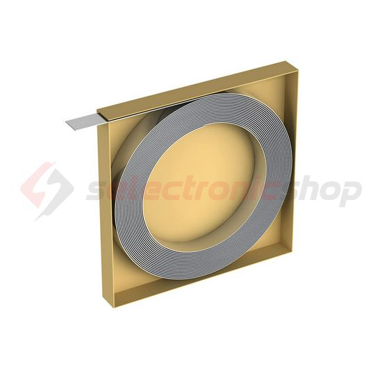 Földelőszalag bilincshez nemesacél V2A 8.8mm2 lapos 22mmx 4mm 50000mm J.PRÖPSTER - 913831