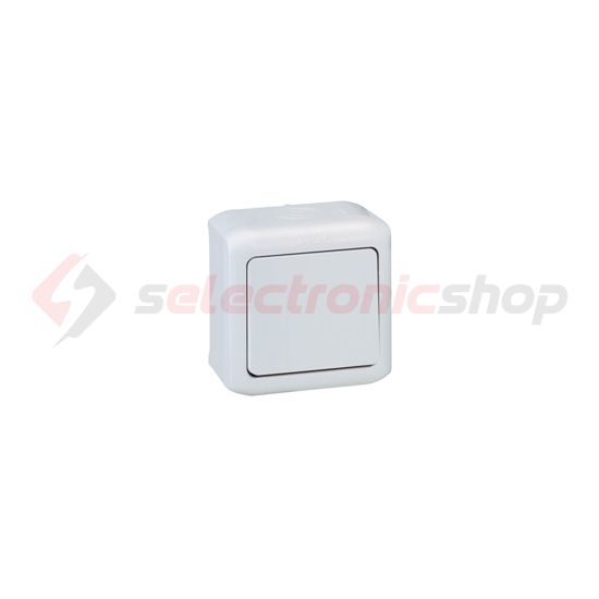 Forix 107 keresztkapcsoló betét komplett házban szürke falonkívüli csavaros IP44 1- LEGRAND - 782385