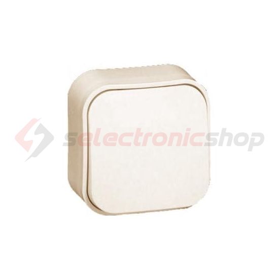 Forix N101 nyomó betét komplett házban 1- billentyűs 1z bézs IP21 falonkívüli dmax. LEGRAND - 782435