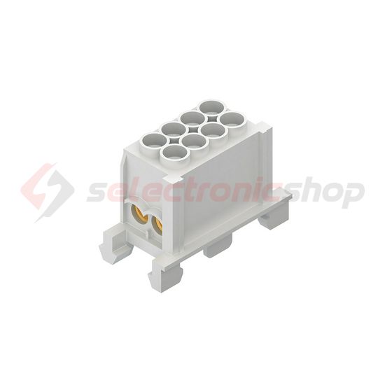 Fővezetéki leágazókapocs 4x(4x25mm2) 4-pólus 25mm2-vezetőér Niedax - 4011126392814