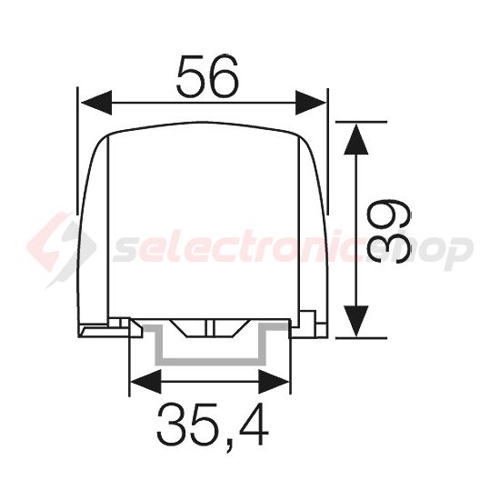 Fővezetéki leágazókapocs 80A szürke 3x(4x25mm2) kék 4x25mm2 zöld 4x25mm2 5-pólus Hensel - 2600137