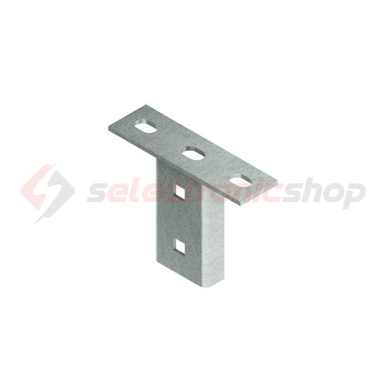 Függesztő fejlemez csavaros fejelem U-profil-hoz 90° merítetten horganyzott acél KU 50 Niedax - 4013339191901