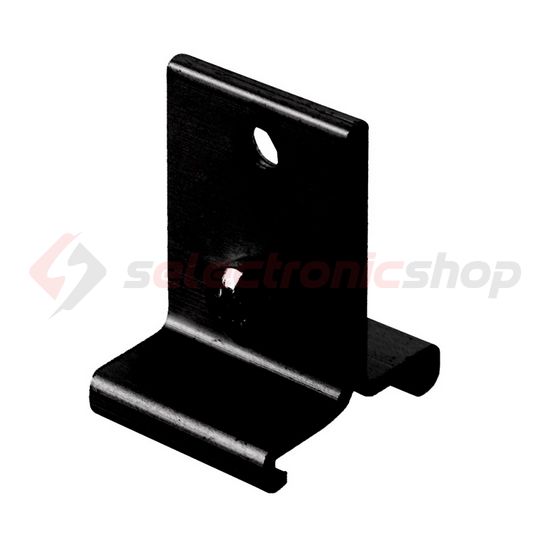 Függesztőbilincs világítási sínhez max.200N fekete alumínium SKB 16-2 LIVAL - 19180162