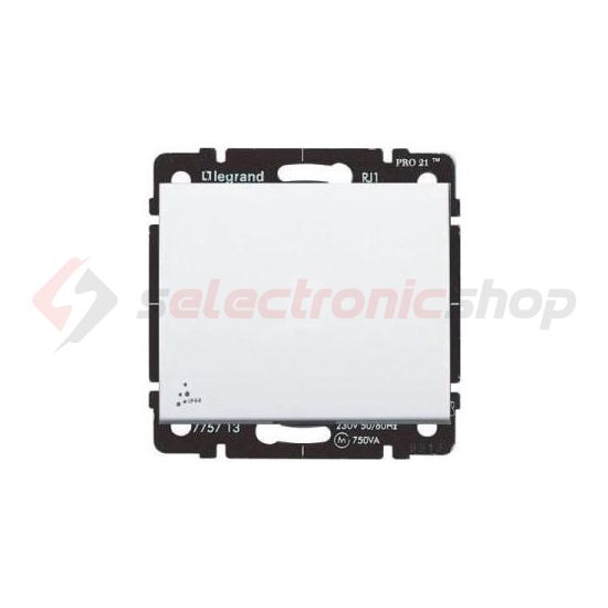 Galea 105 2x1P csillárkapcsoló kezelőelem szürke süllyesztett IP21 2- billentyű/gomb LEGRAND - 775805