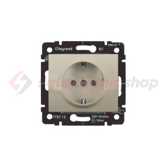 Galea 162 dugalj betét földelt IP20 süllyesztett csavaros LEGRAND - 775921